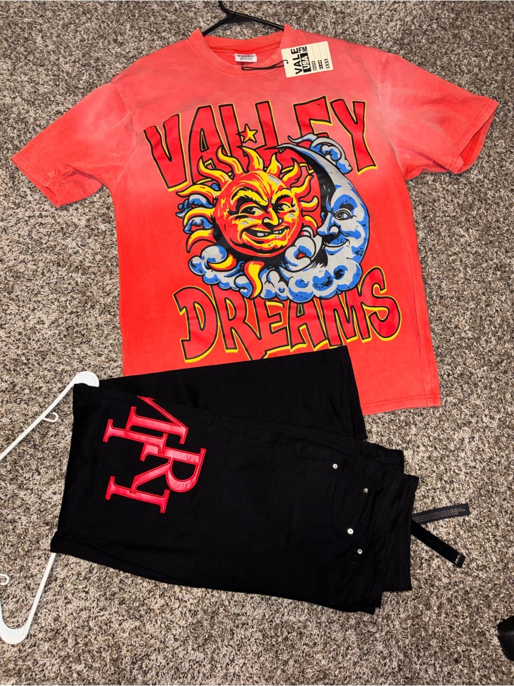 Valley dreams shirt / valley dreams hoodie// amiri jeans